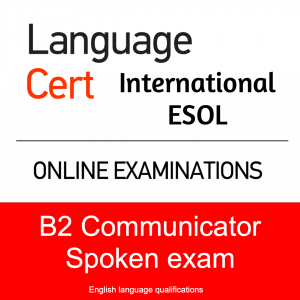 LanguageCert Internacional ESOL B2 Communicator - Spoken exam