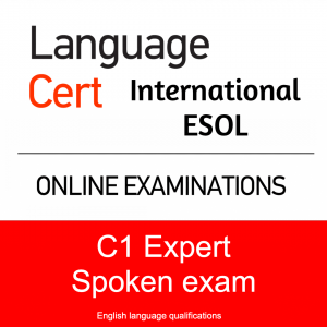 LanguageCert Internacional ESOL C1 Expert - Spoken exam